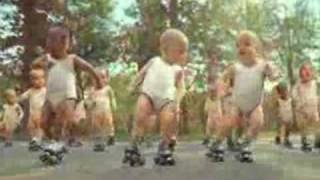 baby dancing Rollerskates DANCING BABY DANCING  wwwsoulservereu [upl. by Aikkin259]