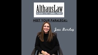 Meet Your Paralegal Jess Barclay [upl. by Bekki]