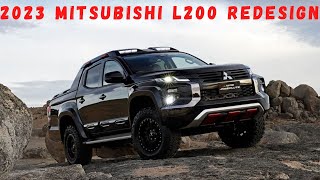 2023 Mitsubishi L200  new mitsubishi edition 24 liter 4x4 sport exterior and interior and redisign [upl. by Ajiram]