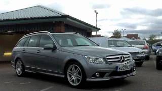 USED MERCEDESBENZ C CLASS DIESEL ESTATE 2008 C220 CDI SPORT 5DR  BJ58WCF [upl. by Nabla]