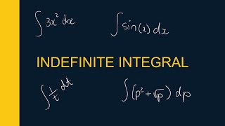 Indefinite Integral Part 1 [upl. by Roma449]