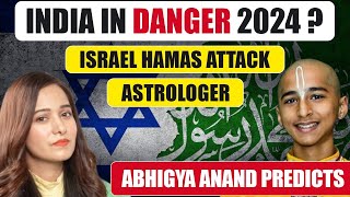 17 YEAR OLD ASTROLOGERS ISRAEL HAMAS PREDICTIONS  ABHIGYA ANAND  AbhigyaAnandAstrology preetikarao712 [upl. by Carrie495]