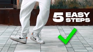 5 Easy Footwork Shuffle Steps [upl. by Eselrahc754]