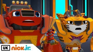 Blaze and the Monster Machines  Robot Friends  Nick Jr UK [upl. by Kral486]