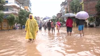 Heavy rains bring deadly floods and landslides in Nepal  REUTERS [upl. by Blainey]