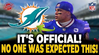 🚨URGENT GREAT NEWS LOOK WHAT HAPPENED MIAMI DOLPHINS NEWS [upl. by Agnella]