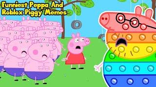 100001 Grandpa Pig George Mummy Pig  Suzy  Peppa and Roblox Piggy Funny Animation [upl. by Rind]