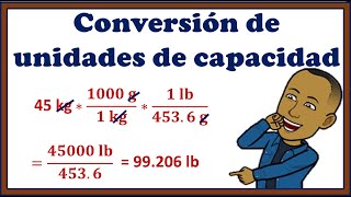 Conversión de Unidades de Medidas  Masa y Capacidad gramo litros libra kilogramo decilitros [upl. by Harihs]