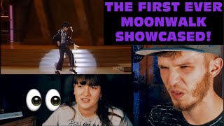 MICHAEL JACKSON  BILLIE JEAN 1983 LIVE COUPLE REACTION  FIRST MOONWALK EVER [upl. by Dennie]