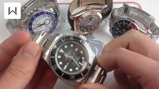 Rolex Watches Fit Guide LugtoLug Measures amp Wrist Fit Showcase Part 1 [upl. by Estella]