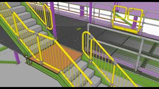 Preston tram shed – Stair amp handrail [upl. by Yendis]