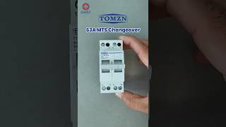 TOMZN 2P 63A Dual Power Transfer Switch  Easy DIY Guide for Reliable Backup 🔌⚡shorts tomzn [upl. by Norwood]