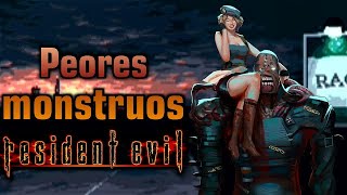 Peores monstruos en Resident Evil [upl. by Nahsor]