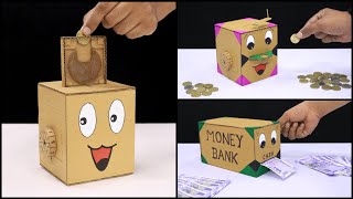 3 Personal Money Box with Cardboard [upl. by Helgeson]