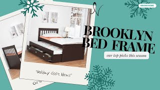 Efficient Storage Solutions for Tiny Rooms A Pinterest Makeover Naomi Home  Brooklyn Captains Bed [upl. by Rizika]