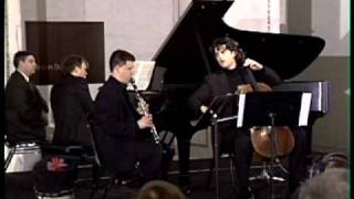 Brahms Trio in a minor Op 114 for Clarinet Cello and Piano I [upl. by Rehtse]