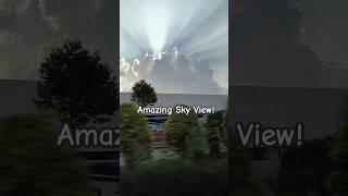 The Most Charming sky View skyview sunshine shorts beautifulsky photography clouds skyshot [upl. by Yaluz]