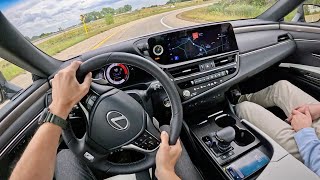 2023 Lexus ES 300h F Sport Handling  POV Driving Impressions [upl. by Nodroj]