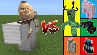 Humpty Dumpty Golem vs Random Mobs [upl. by Allis]