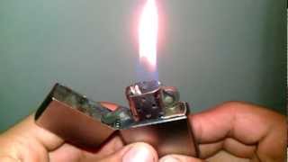 Zippo Trick Tutorial Disappearing Flame [upl. by Gabey]