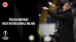 Pressekonferenz nach SGE  Inter [upl. by Ubana]