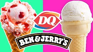 Top 10 Ice Cream Brands Everyone LOVES [upl. by Furlong908]