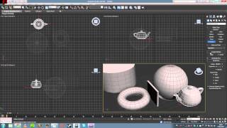 Basic 3D Modeling in 3ds Max Part 1 [upl. by Eanrahs126]