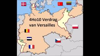 4Ho10 Verdrag van Versailles [upl. by Pirbhai]