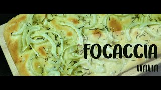 Receta de Focaccia Italiana [upl. by Sabanrab]