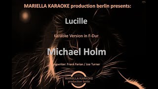 Michael Holm  Musst du jetzt gerade gehen Lucille Karaoke Version [upl. by Annis]