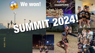 2024 SUMMIT CHEER CHAMPIONSHIPS We WON [upl. by Dareg]