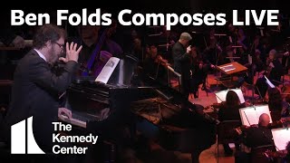 Ben Folds Composes a Song LIVE for Orchestra In Only 10 Minutes [upl. by Notterb594]