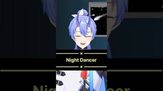 Night Dancer Cover  Shiroyami Akirin vtuber shorts debut [upl. by Leiser]