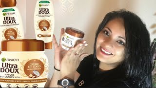 GARNIER ULTRA DOUX Lait de Coco amp Macadamia MON AVIS [upl. by Charlena]