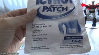 Review of best medicated patches for back pain arthritis amp strains salompas cvs amp icy hot [upl. by Eimyaj]