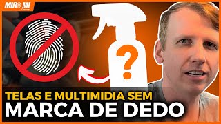 LIMPE TELAS E MULTIMÍDIA SEM RISCAR EVITE MARCAS DE DEDO ☝️📱 [upl. by Akcimat]