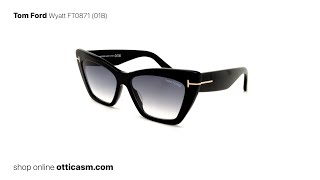 Tom Ford Wyatt FT0871 01B [upl. by Chantal]