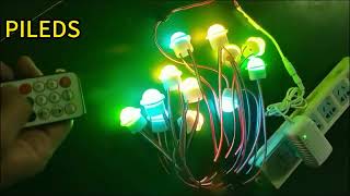 dc12v 26mm 3led pixel ucs1903 ws2811 19mm hole amusement leds bubbles led pxiel coin [upl. by Anidan]