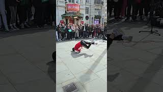 Incredible Street Dance In Piccadilly Circus [upl. by Anesusa]