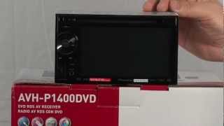 Whats in the Box AVHP1400DVD Indash DVD Receiver [upl. by Eigriv]