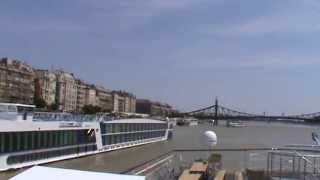 Budapest vom Schiff auf der Donau Donaukreuzfahrt mit TUI Allegra [upl. by Leiuqeze674]