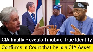 BREAKING ClA Finally Released Tinubus True Identity Confirms he is a ClA Asset in Nigeria [upl. by Nimaynib]