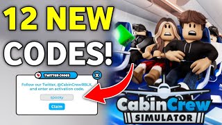 💥New💥 Cabin Crew Simulator Codes November 2024  Roblox Cabin Crew Simulator Codes 2024 [upl. by Ahsiya]