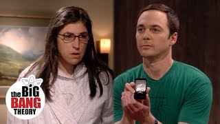 Sheldon Proposes to Amy  The Big Bang Theory [upl. by Tamberg]