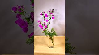 Purple Bougainville Flower Arrangement flowerarrangementideas [upl. by Annoya]