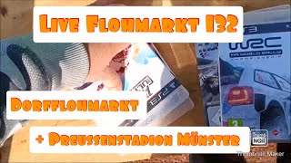 Live Flohmarkt 132 Dorfflohmarkt und Preußenstadion Münster [upl. by Obola]