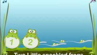 Five little speckled frogs on iPhone [upl. by Eniar]