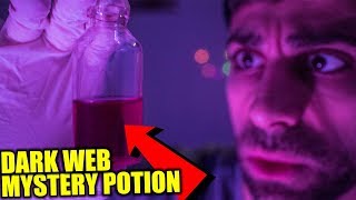 ORDERING DARK WEB MYSTERY POTIONS and DRANK them  DRINKING POTIONS FROM DARK WEB [upl. by Leahcimluap361]