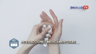 INTERACCIONES MEDICAMENTOSAS conociendo a cerca de qué medicamentos no debes combinar [upl. by Saxon]