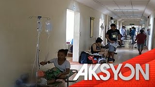 Dengue patients siksikan sa San Lazaro Hospital [upl. by Lonnard]